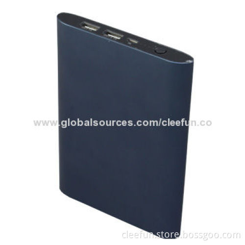 High capacity power bank, dual USB port, 20,000mAh, can charge for iPhone, iPad